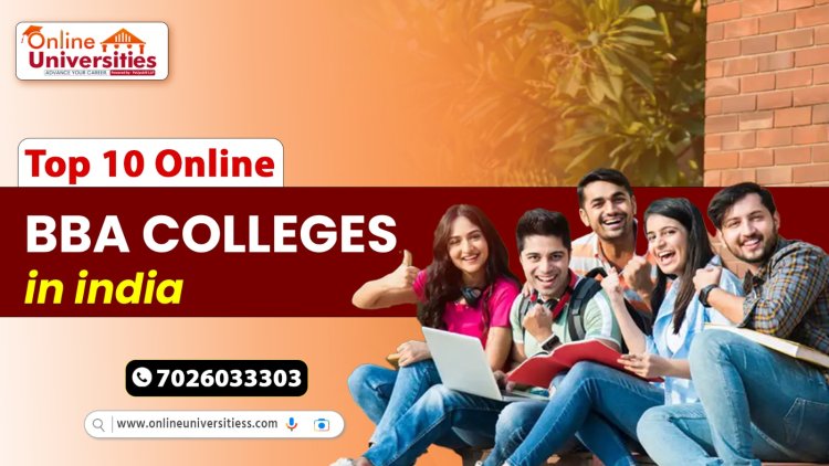 Top 10 online BBA colleges in india 