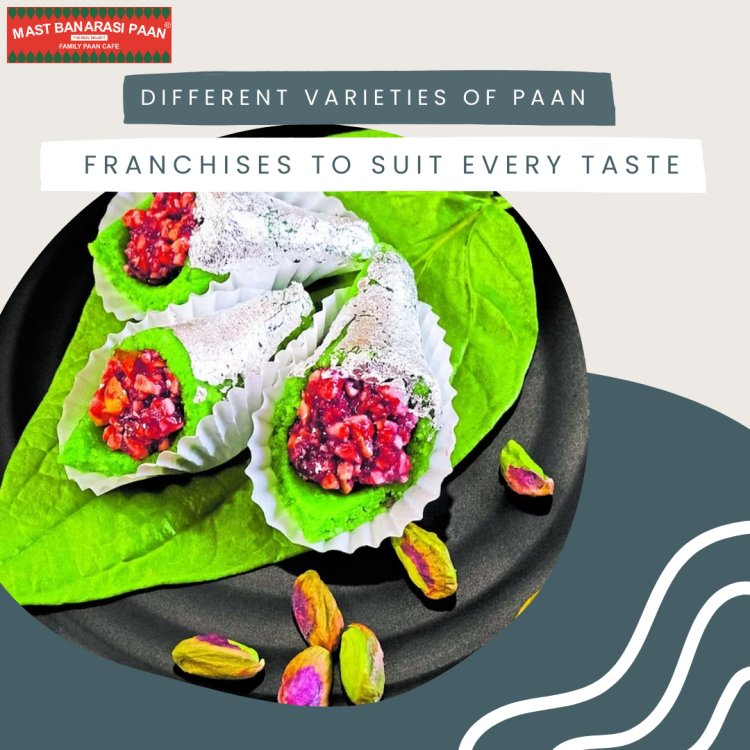 Get Different Varieties of Paan Franchises Online