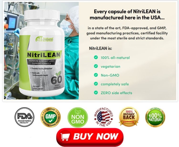 NitriLean Hormone & Weight Loss Support Formula Official Website, Working, Price & Reviews [Updated 2024]