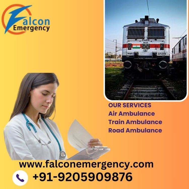 Falcon Train Ambulance in Hyderabad Offers Important Medical Aids at the Time of Transportation