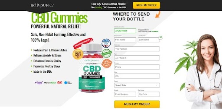 ActivPure CBD Gummies  Reviews (Exposed 2024) Price!