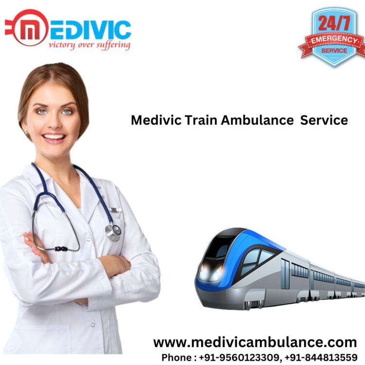 Get Medivic Train Ambulance Service in Delhi at the Reasonable Price