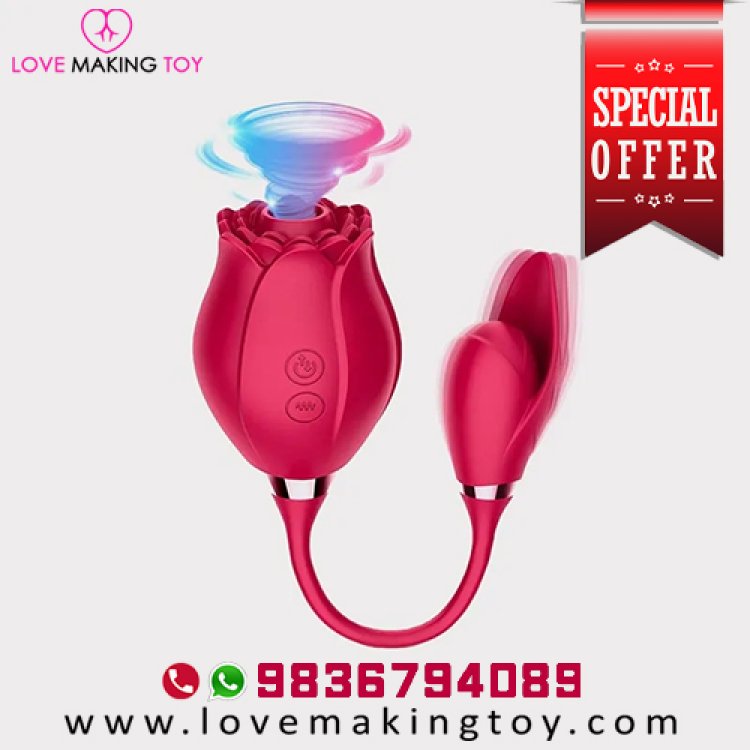 Rose Clitoral Sucking Vagina Vibrator on Sale Call 9836794089