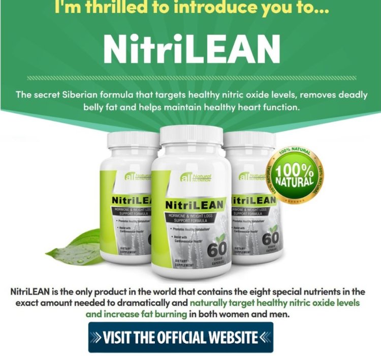 NitriLean Hormone & Weight Loss Support Formula [Updated 2024]: Official Website, Working, Benefits & Order Now