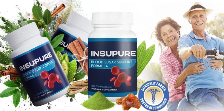 InsuPure (Thanksgiving 2024 Sale) Manage Blood Pressure, Blood Sugar And Lipid Level