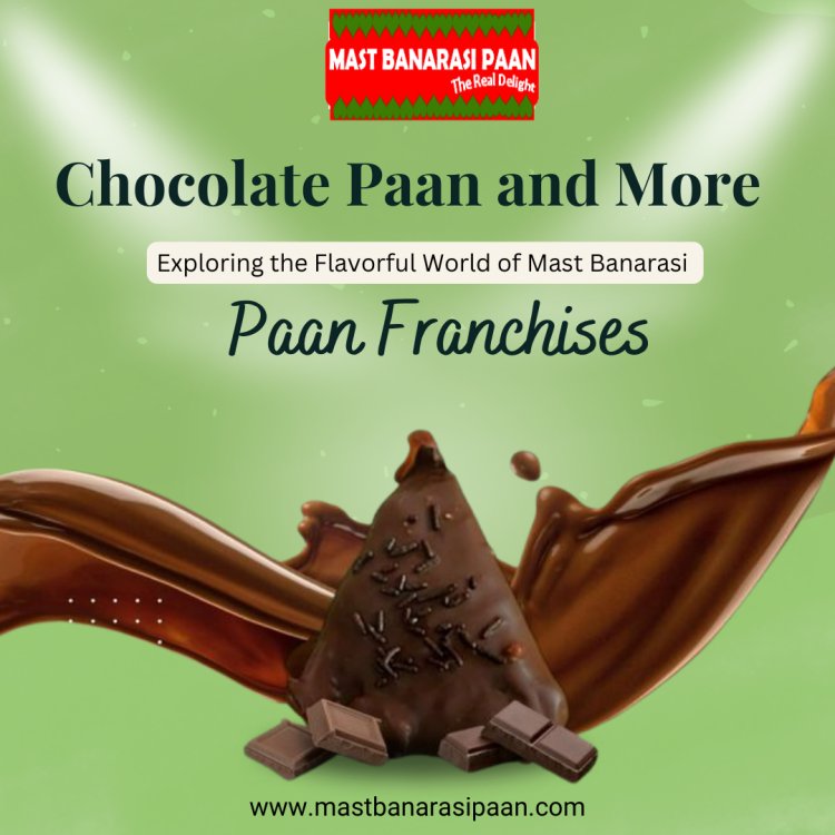 Get Best Chocolate Paan Franchise Online In India