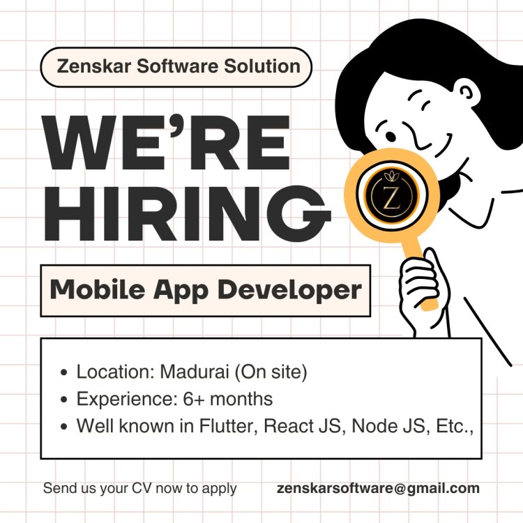 Dream Job Alert! Mobile App Developer Position Open