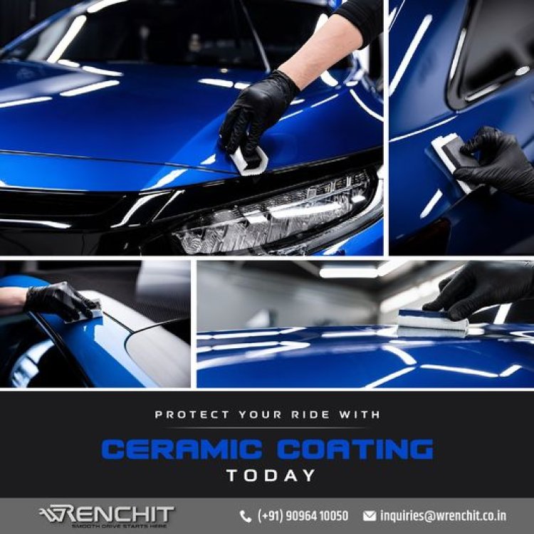 Improve the Protection and Appearance of Luxury Car |Wrenchit’s Ceramic Coating Service in Pune