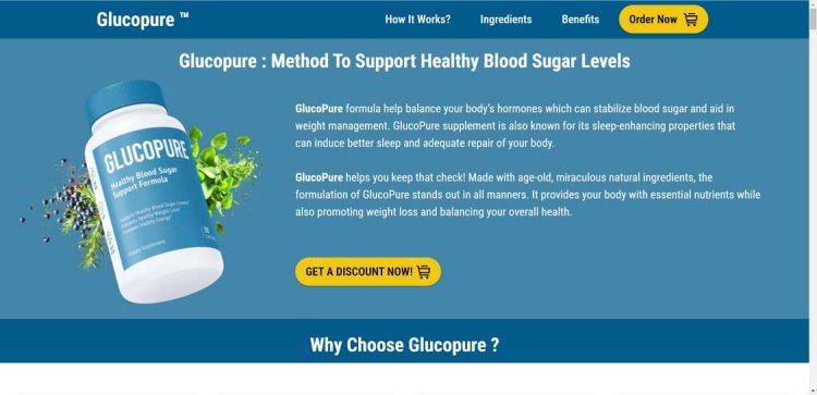 GlucoPure Reviews (Warning!) Know ALL the Facts Before Buy