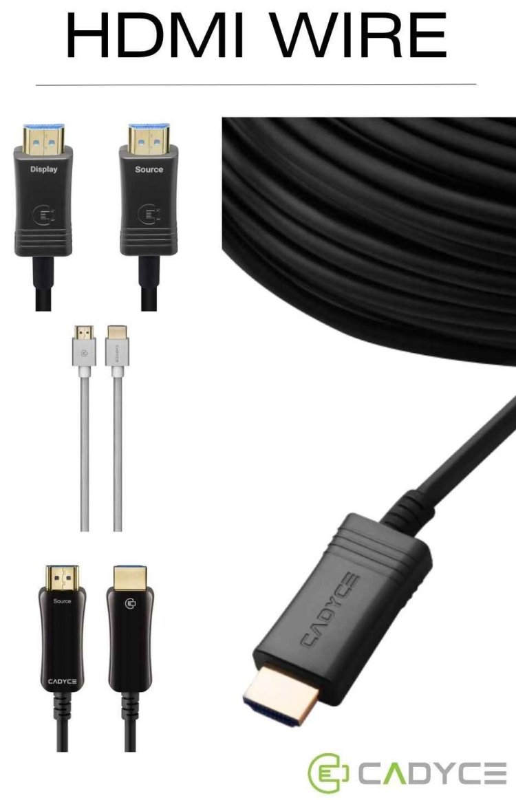 Cadyce HDMI Wire: High-Quality Connections for Seamless Performance