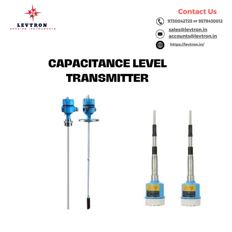 Advanced Capacitance Level Transmitter for Accurate Liquid & Solid Sensing – Levtron Instruments