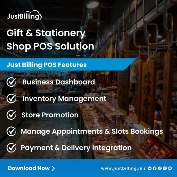 Easy-to-Use Gift & Stationery Shop POS Solution for Better Store Management