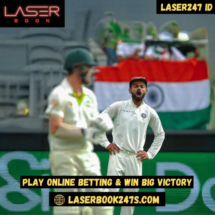 Place Your Bets on India vs Australia Test Series with Laser247 ID