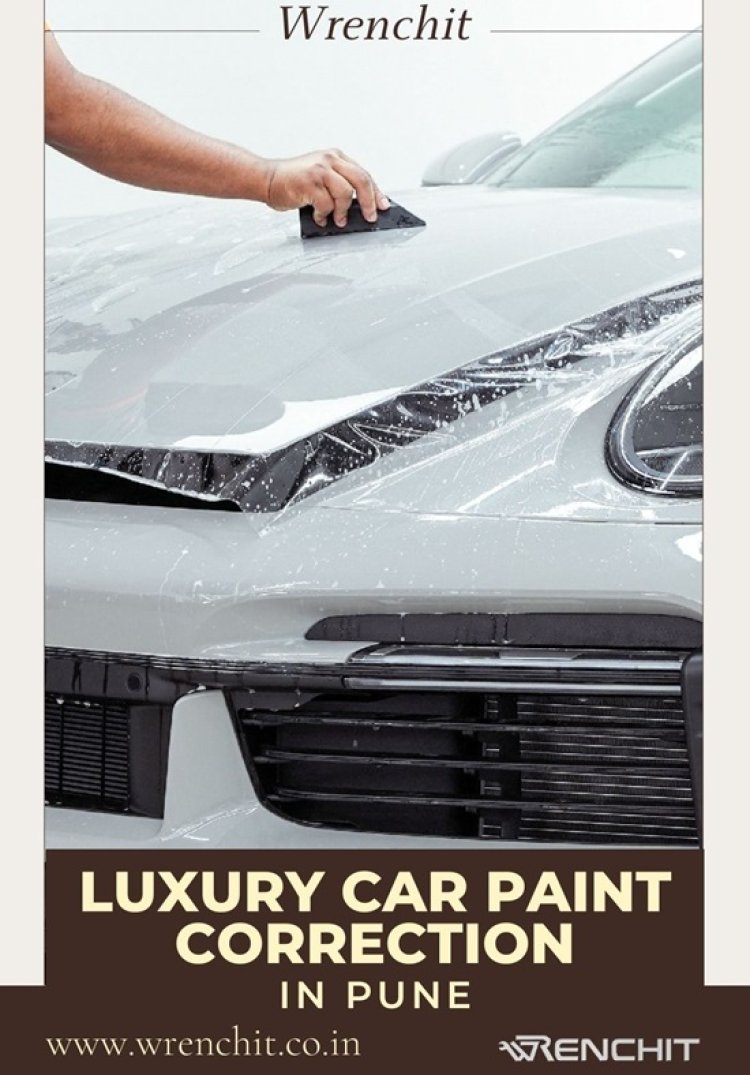 Wrenchit: Premium Luxury Car Paint Correction in Pune for a Flawless Finish