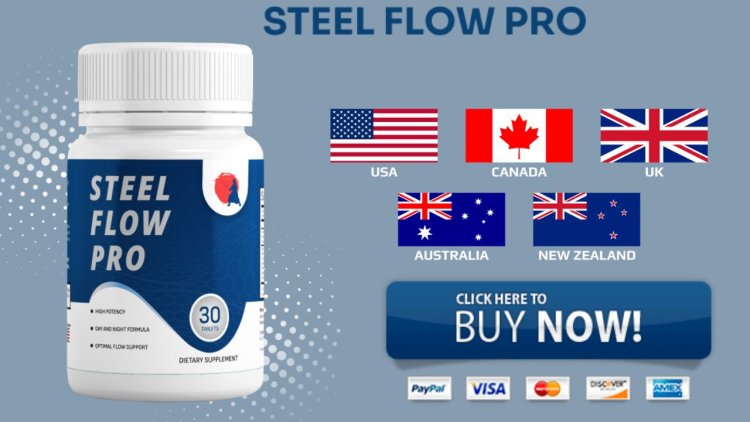 Steel Flow Pro Prostate Support Formula Official Website, Reviews [2025] & Price For Sale In USA, UK, IE, AU, NZ & CA