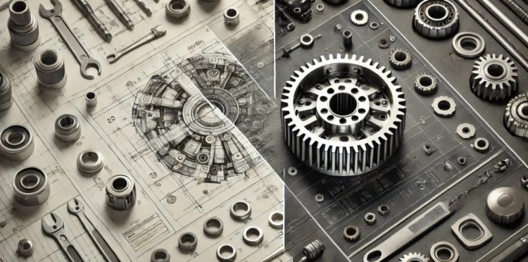 Professional Mechanical Part Drawing Services