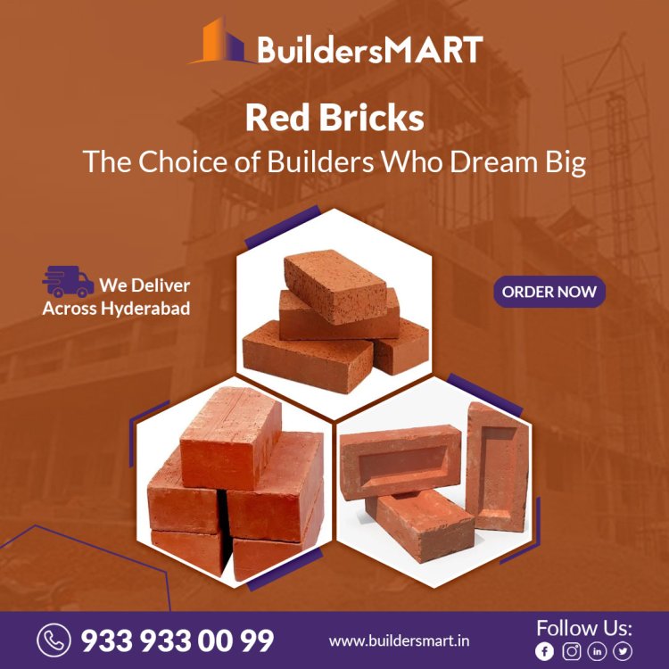 Get Red Bricks at the Lowest Price Online