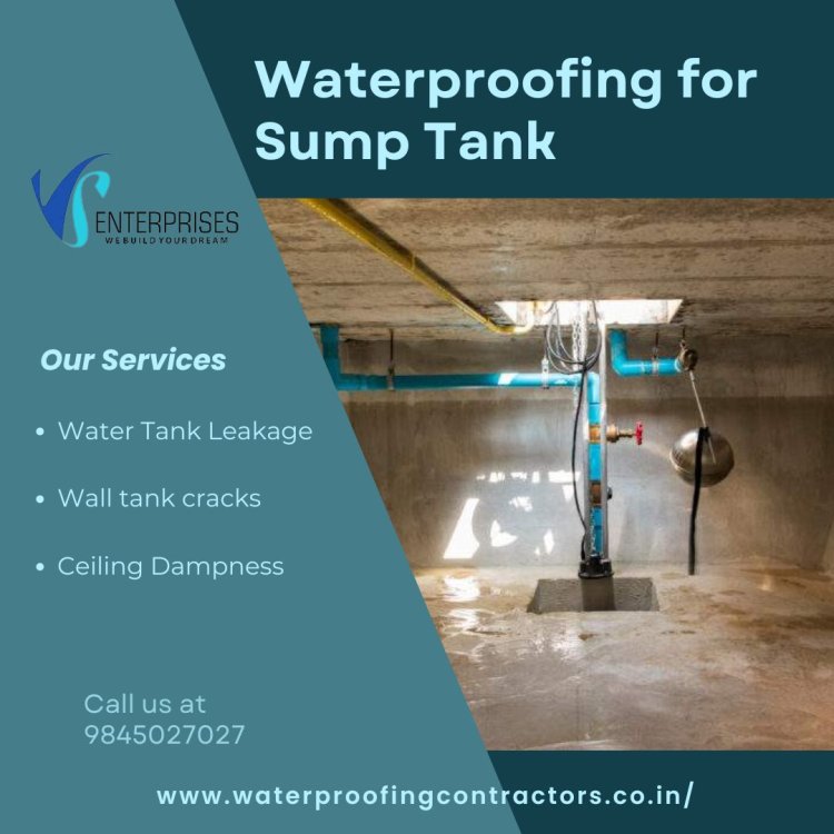 Waterproofing Services for sump tank in Bangalore