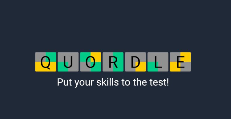 Quordle Today - Passing Time & Playing Puzzles During Your Journey