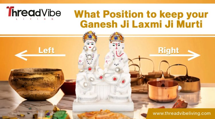 The Correct Position for Your Ganesh Ji and Lakshmi Ji Murti