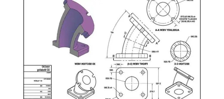 2D AutoCAD Mechanical Drawings Services in Kansas City, Missouri