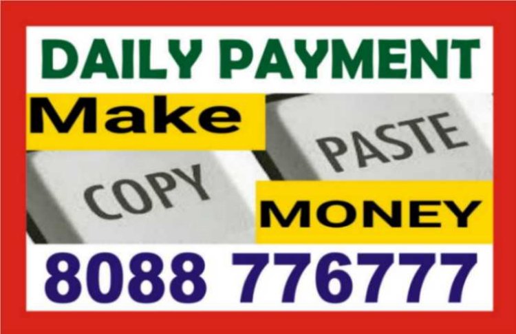 Copy paste jobs | Daily income | Part Time Work From Home | 3065 | Data entry