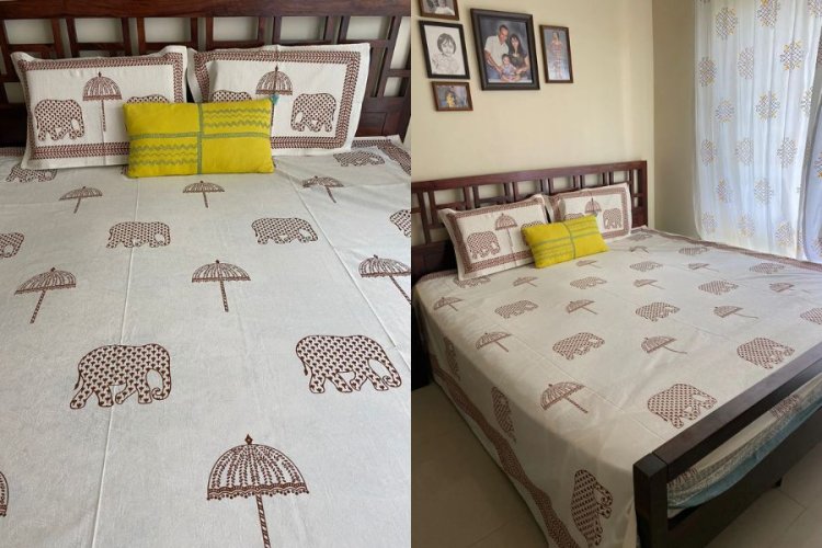 Printable Bedsheets and Block Print Bed Sheets from MnR Decor will Help You to Color and Charm Your House
