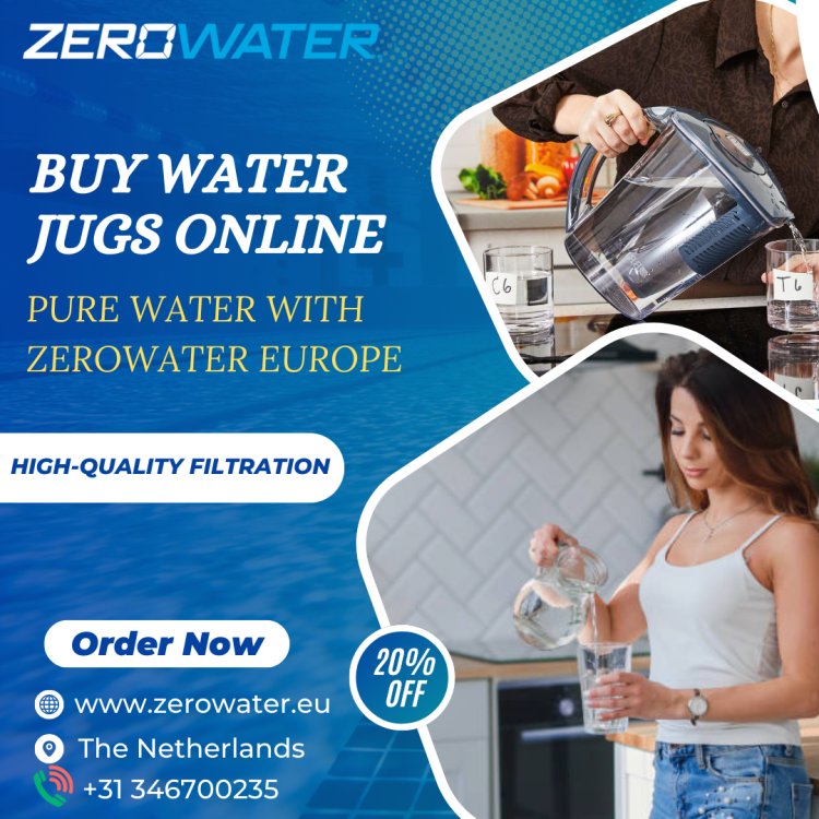 Buy Water Jugs Online: Pure Water with ZeroWater Europe