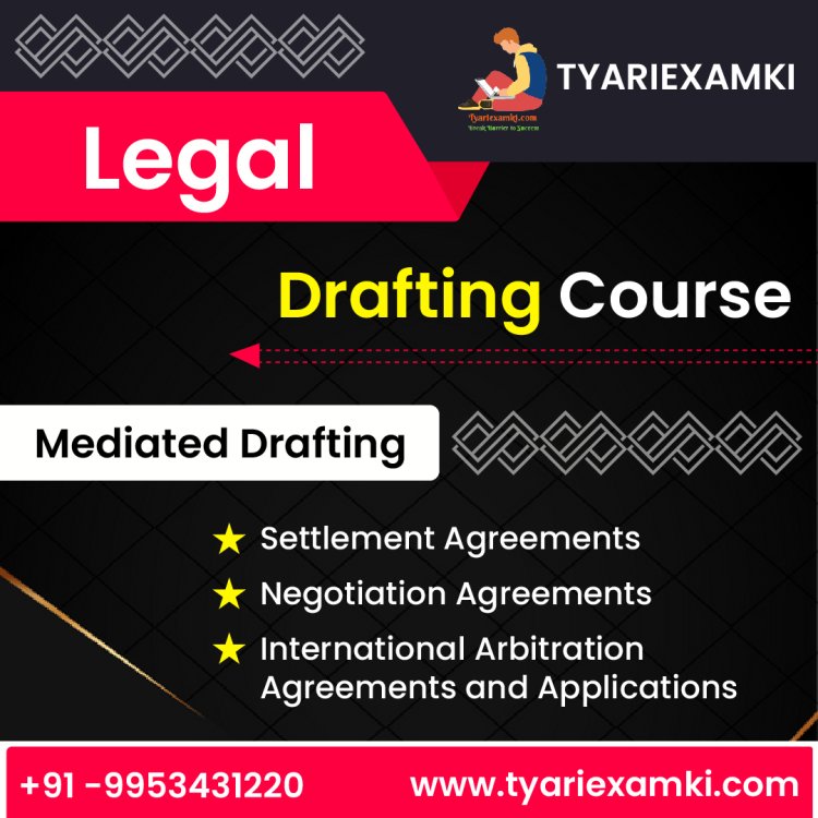 Online legal drafting course