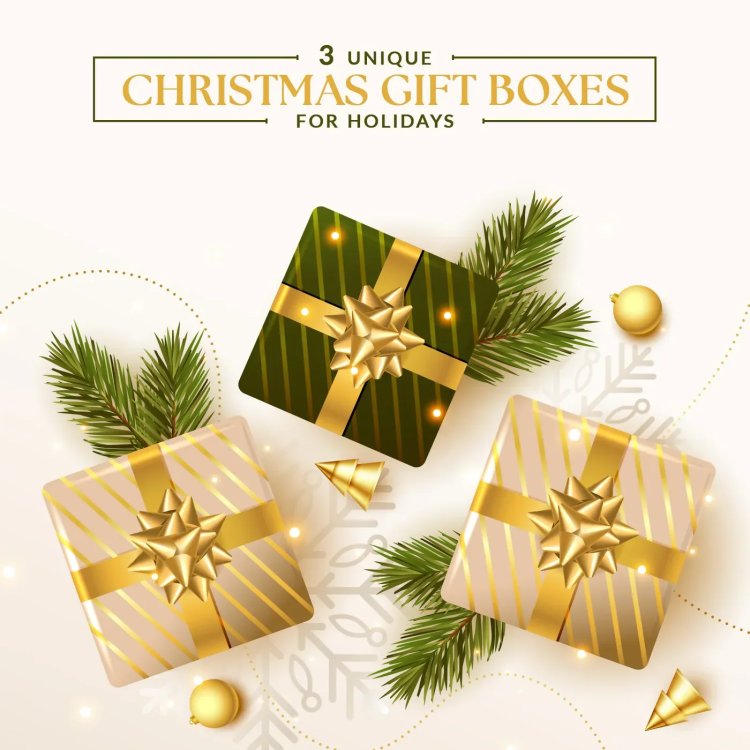 Unique Christmas Gift Boxes for the Holidays