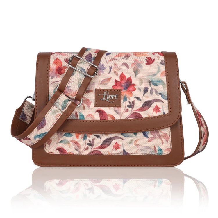 Eco-Friendly Printed Vegan Leather Handbags For Women