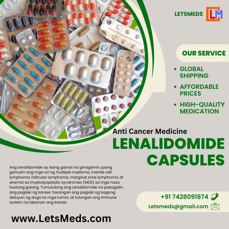 Lenalidomide 10 mg/25mg Capsule Online at Wholesale Price in The Philippines