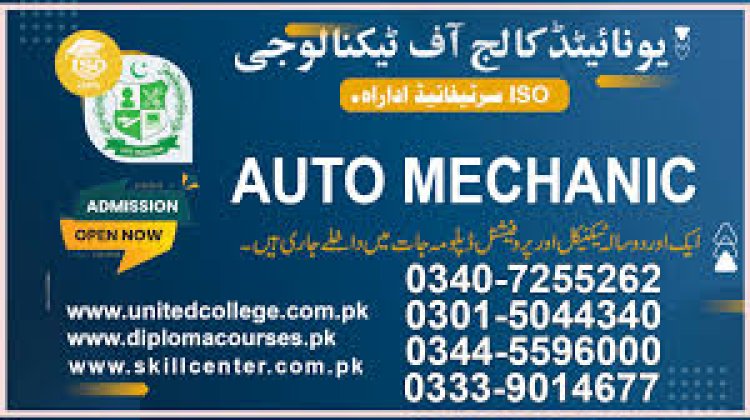 Auto Mechanic course in Rawalpindi