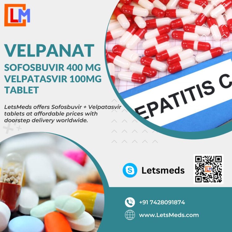 Buy Velpanat Tablet Online | Buy Sofosbuvir 400 Mg Velpatasvir 100mg Tablet In philippines