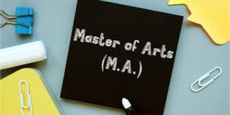 How the MA Full Form Impacts a Student's Career Path