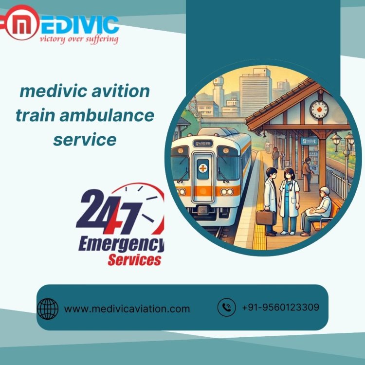 Medivic Aviation Train Ambulance in Bangalore provides rapid and smooth transportation