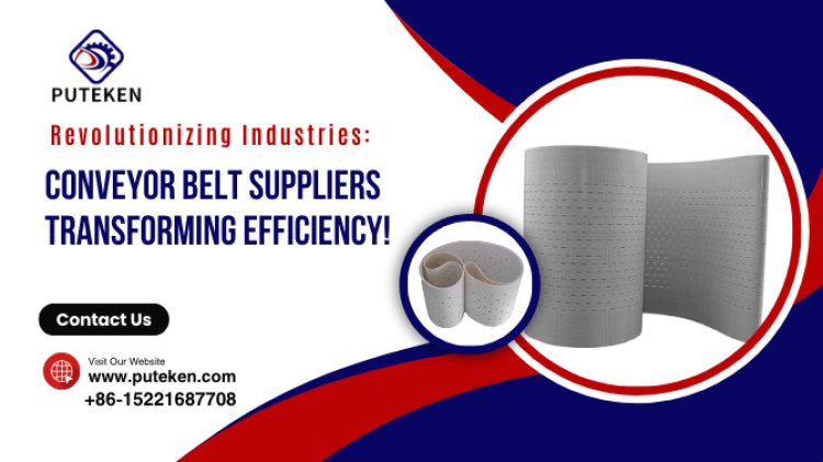 Revolutionizing Industries: Conveyor Belt Suppliers Transforming Efficiency!