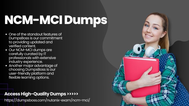 DumpsBoss NCM-MCI Dumps PDF  Designed to Help You Win