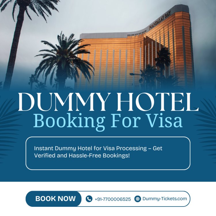 dummy hotel booking for visa