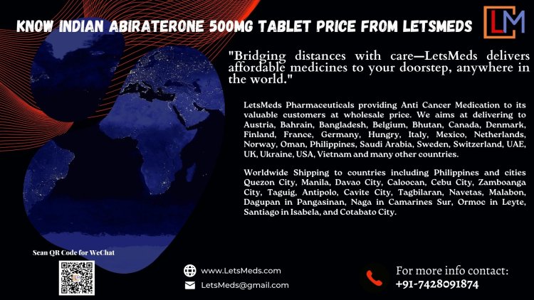 Affordable Abiraterone 250 mg Tablets in the Philippines