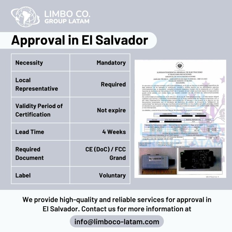 Approval in El Salvador