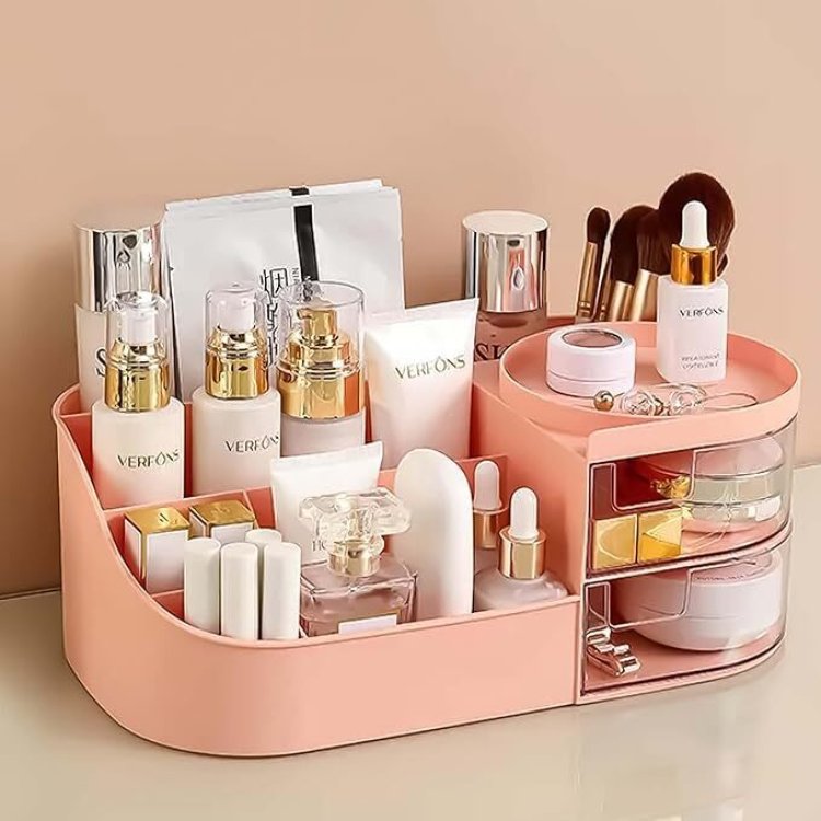 Aurora Makeup Organizer - Stylish & Functional Storage - HOK Makeup