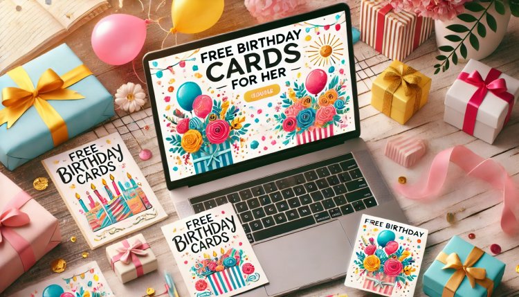 Free Birthday Cards to Her: A Happy Birthday That Won't Cut into Your Purse