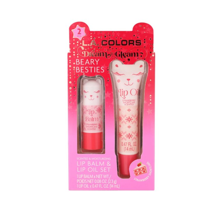 Buy L.A. Colors 2 Pcs Cutie Besties Duo Stocking Stuffer - HOK Makeup