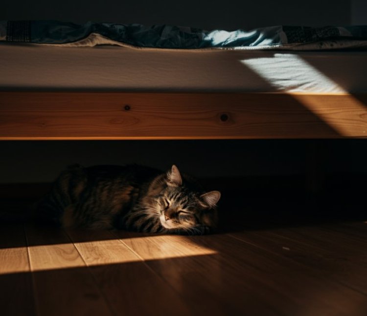 Why Does My Cat Sleep Under the Bed