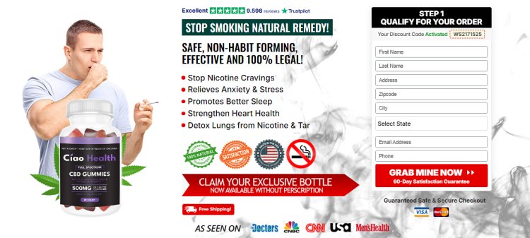 Ciao Health CBD Gummies Official Website, Reviews [2025] & Price For Sale In USA