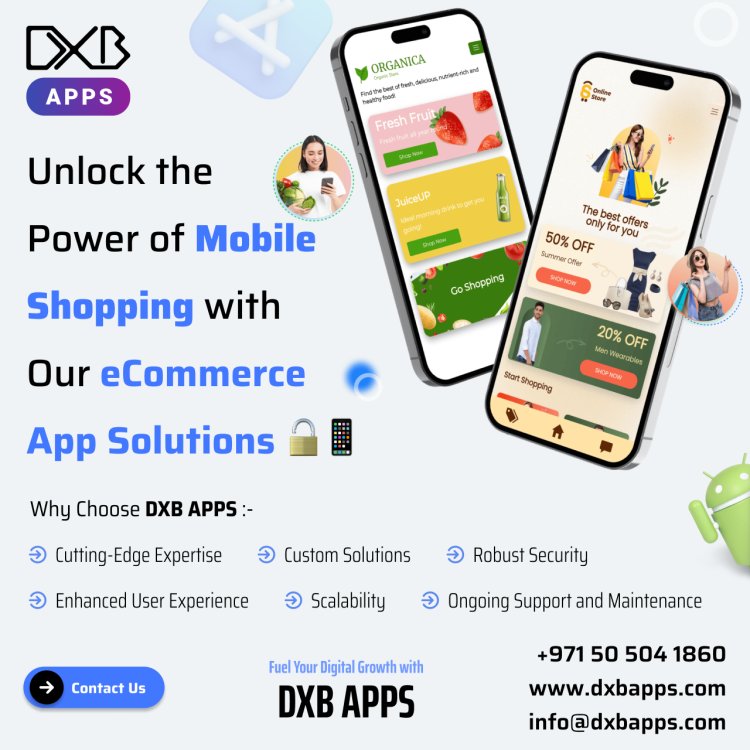 Transform your business with DXB APPS, the leading mobile app development company in Dubai