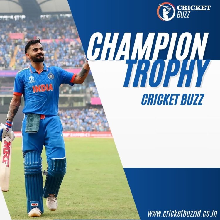 Cricket Buzz ID: Champion Trophy Bet And Enjoy The Match!