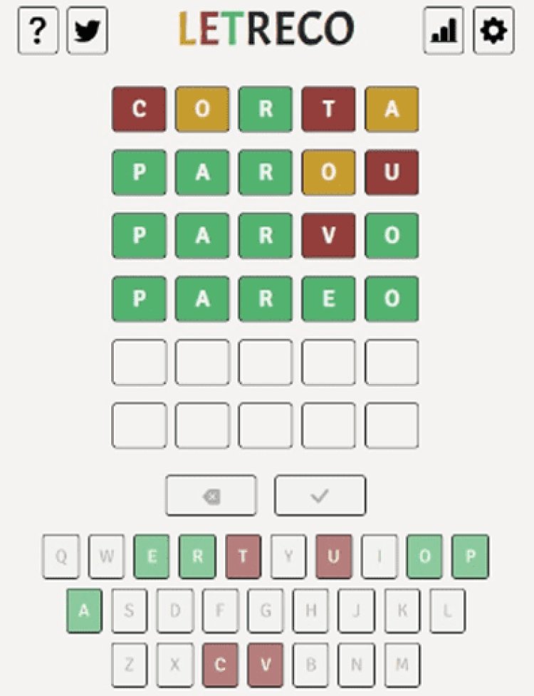 Jogo de Palavras Letreco - Conheça a Jogabilidade Aqui
