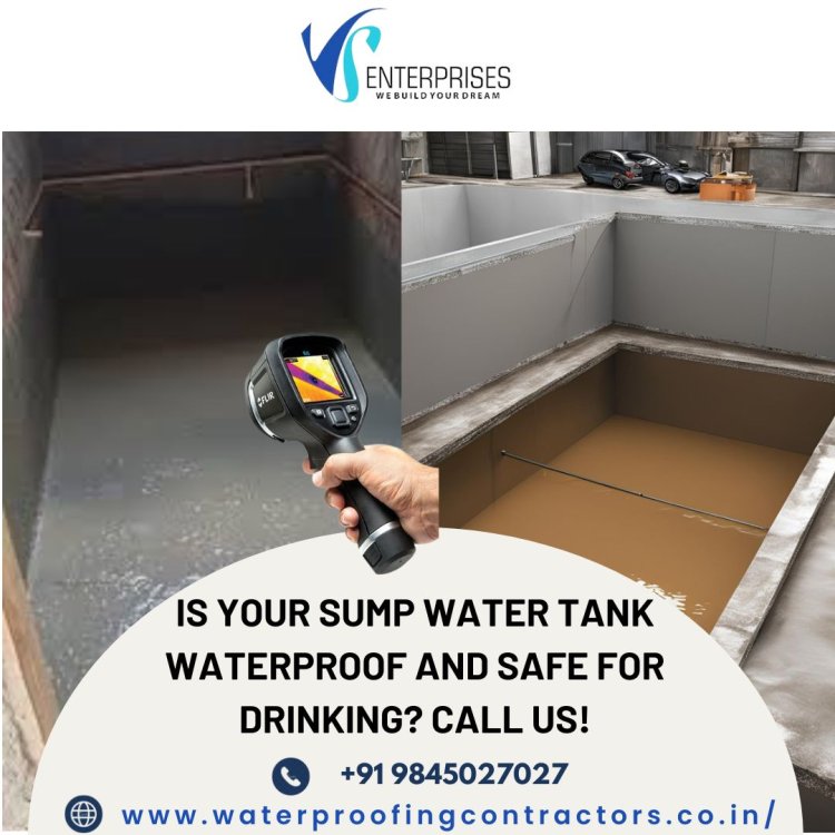 Sump Water Tank Waterproofing Contractors in Bangalore